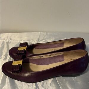 Salvatore Ferragamo Elegant Purple Women's Shoes
